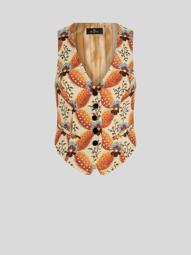 JACQUARD WAISTCOAT 1