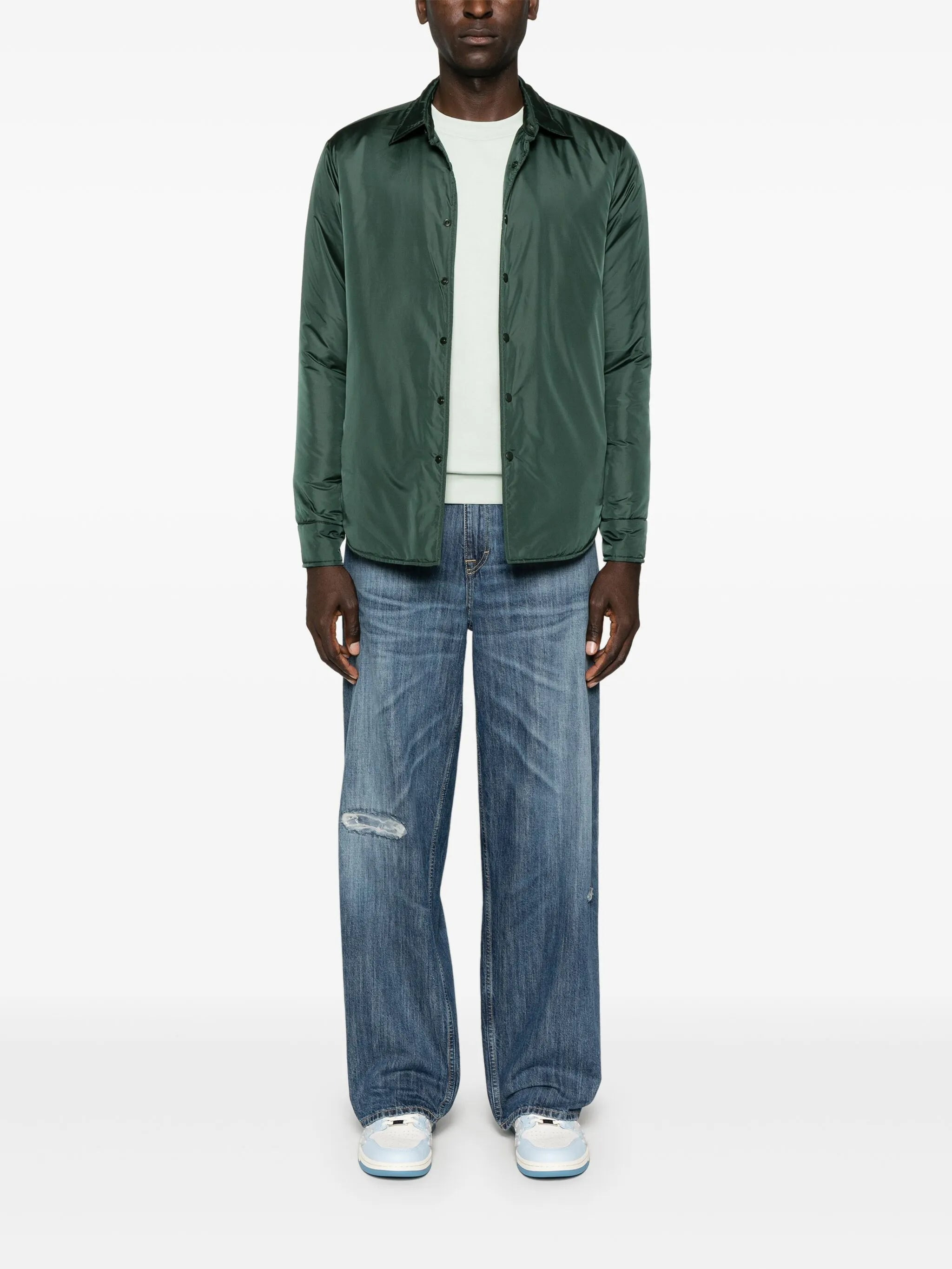 Aspesi Lilo Taffeta Padded Overshirt - 3