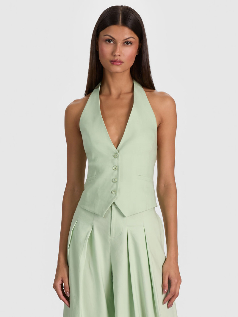 ERICA LINEN VEST 2