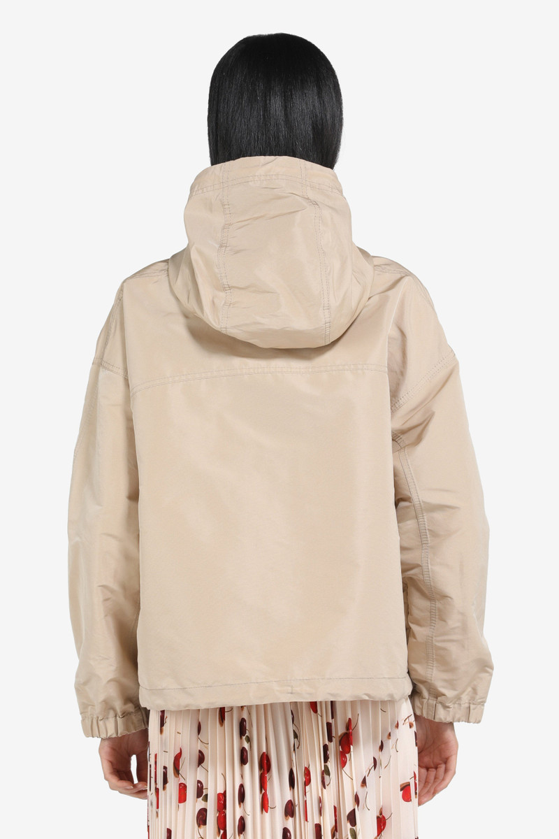 N°21 HOODED OVERSIZED JACKET outlook