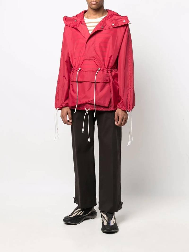 SUNNEI drawstring hooded pullover jacket outlook