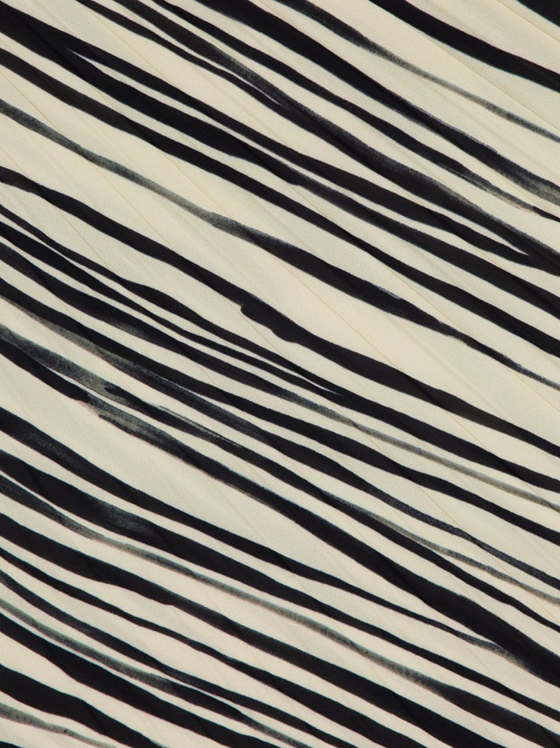 pleated striped dress 3