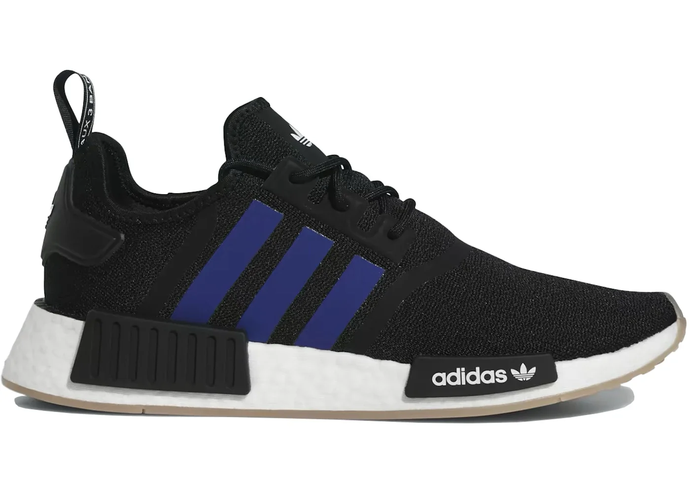 adidas NMD R1 Black Semi Lucid Blue - 1