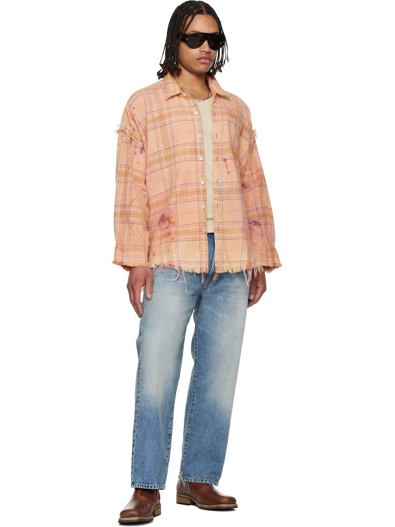 R13 Blue Washed Boyfriend Jeans outlook