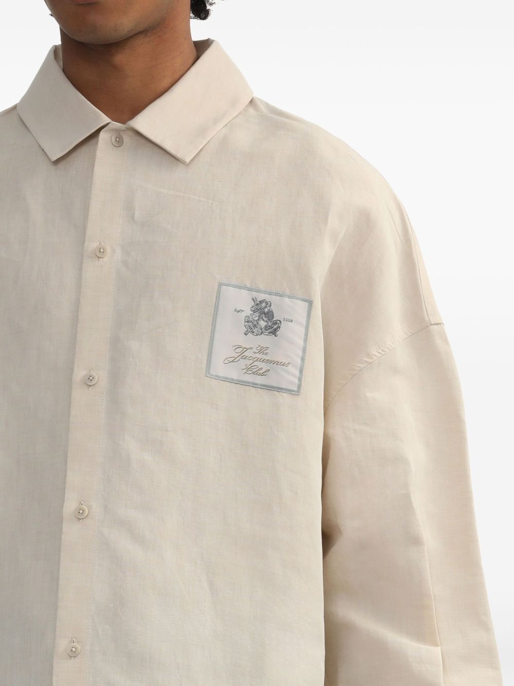 patch-detail shirt - 5