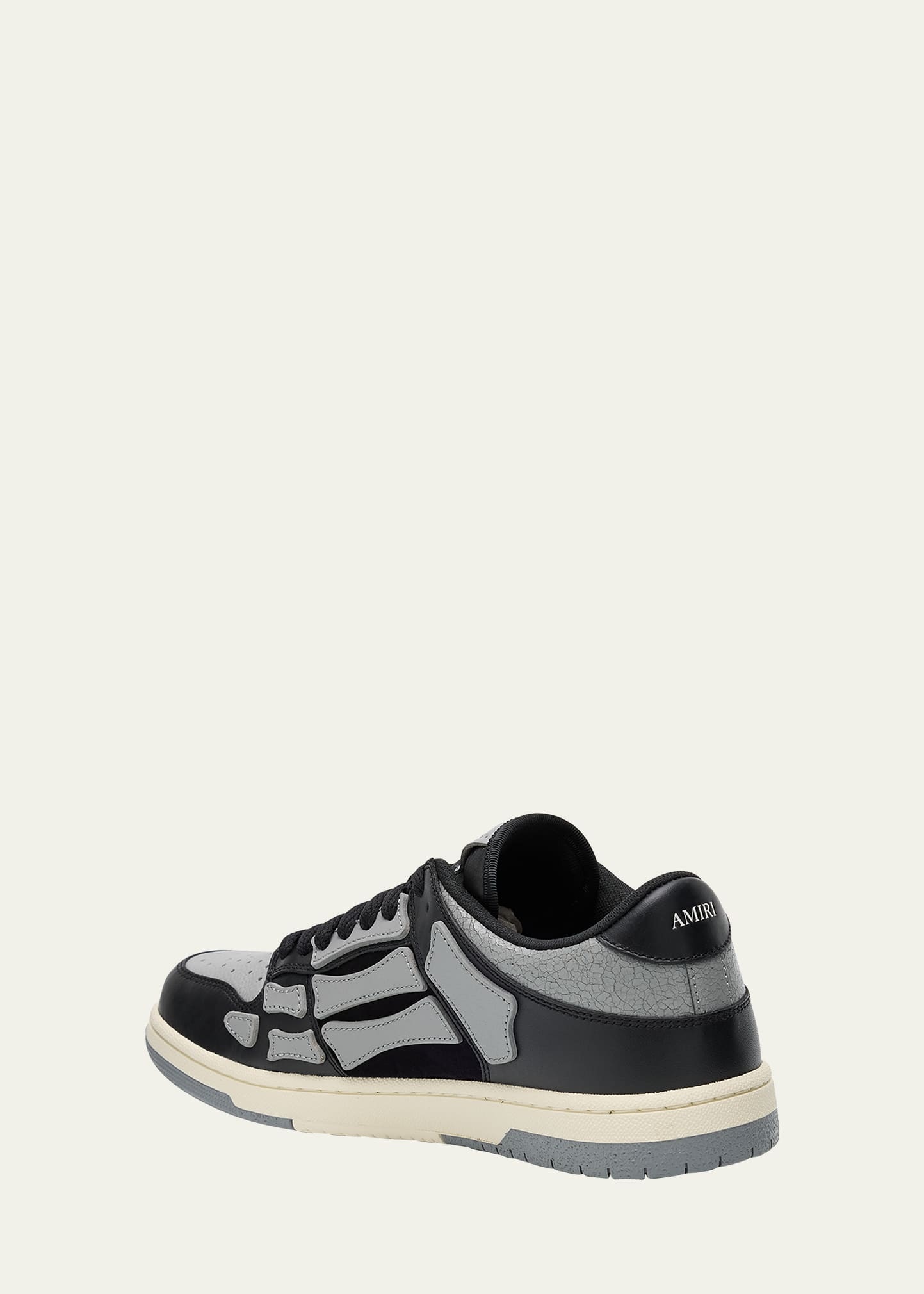 Men's Skel Low-Top Two-Tone Leather Sneakers - 4