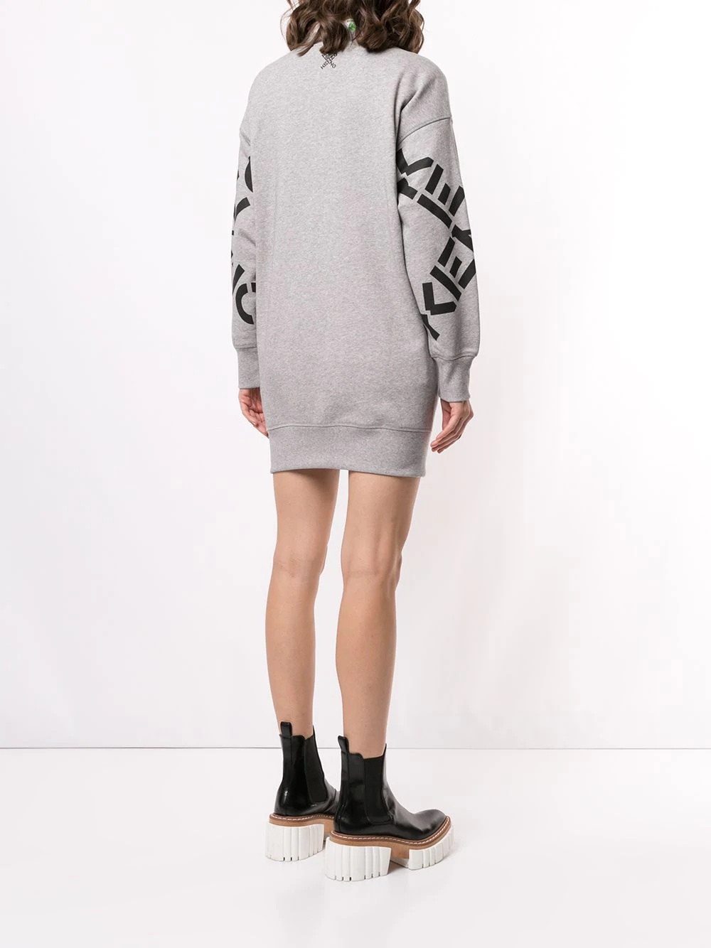 Big X sweatshirt dress - 4