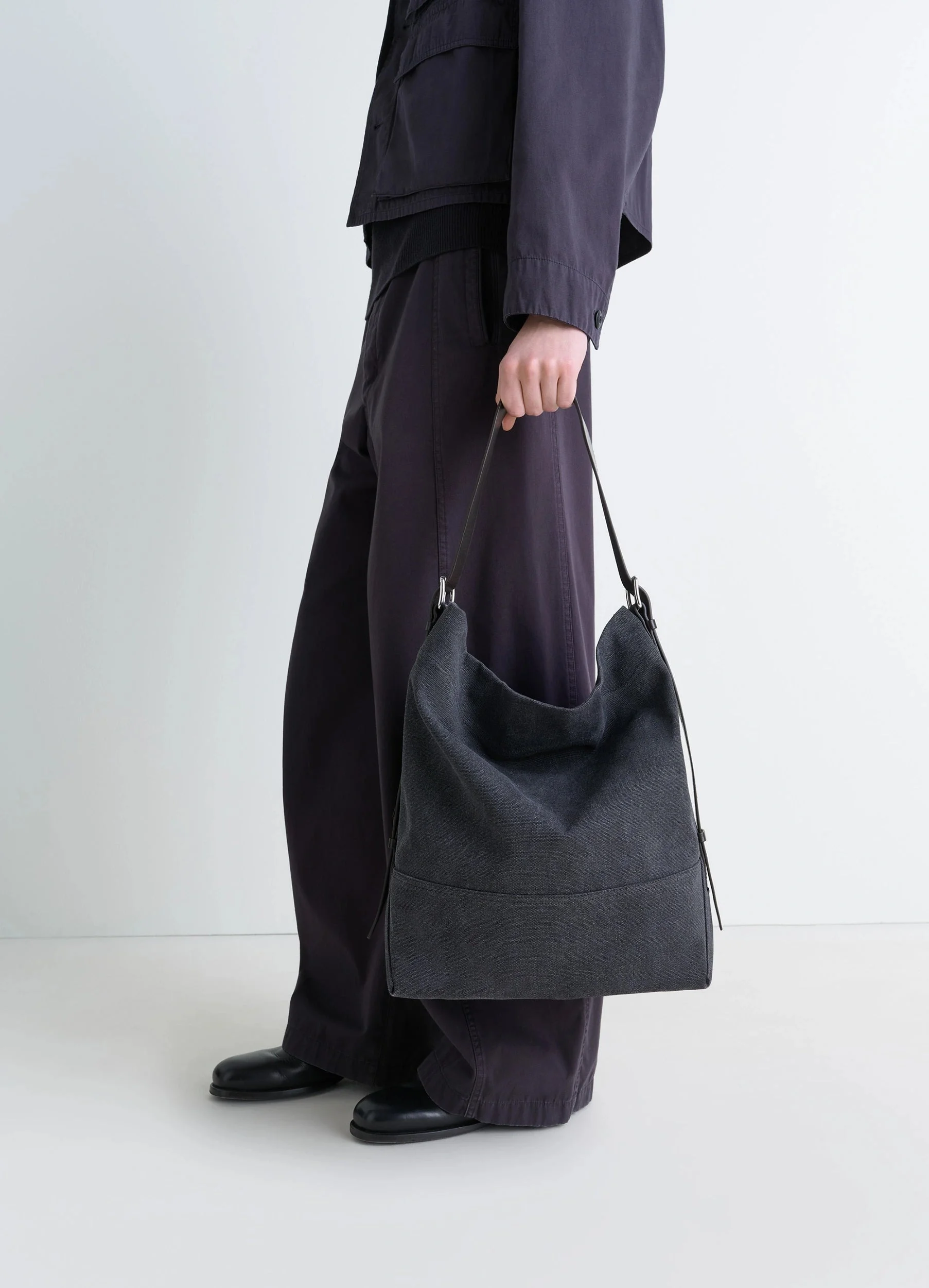 Lemaire BELTED TOTE BAG | REVERSIBLE