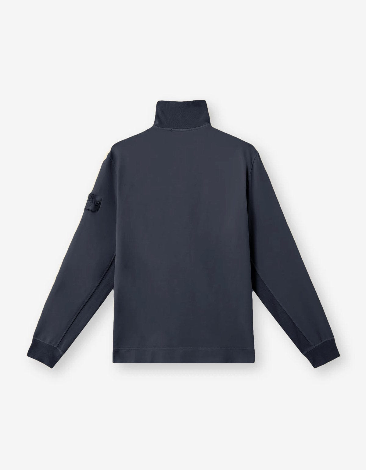 Stone Island Ghost Blue Half-Snap Sweatshirt - 3