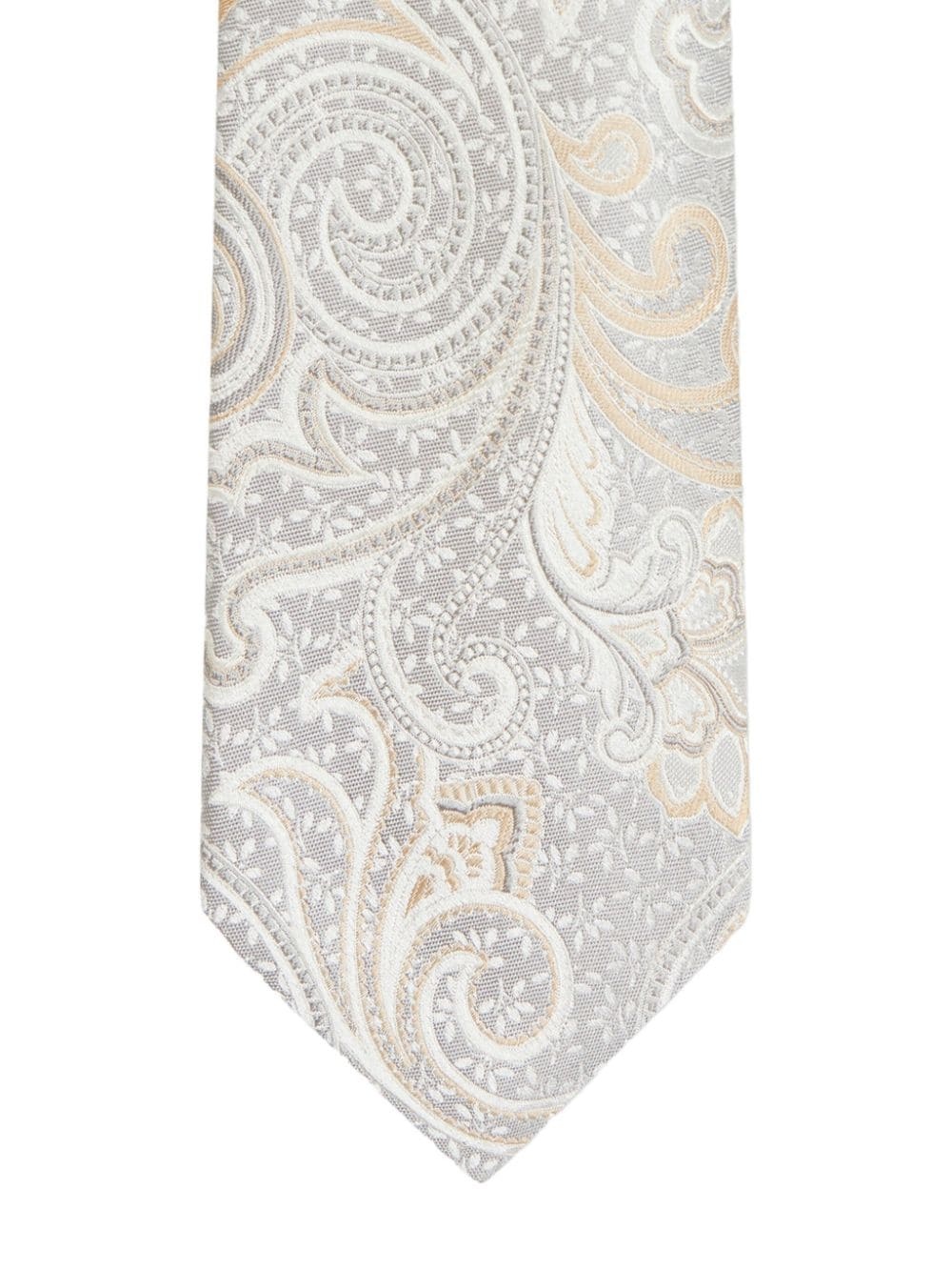 silk jacquard tie - 2