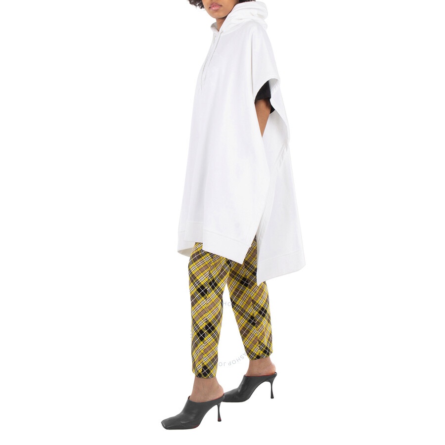 Burberry EKD Motif Cotton Jacquard Poncho - 4