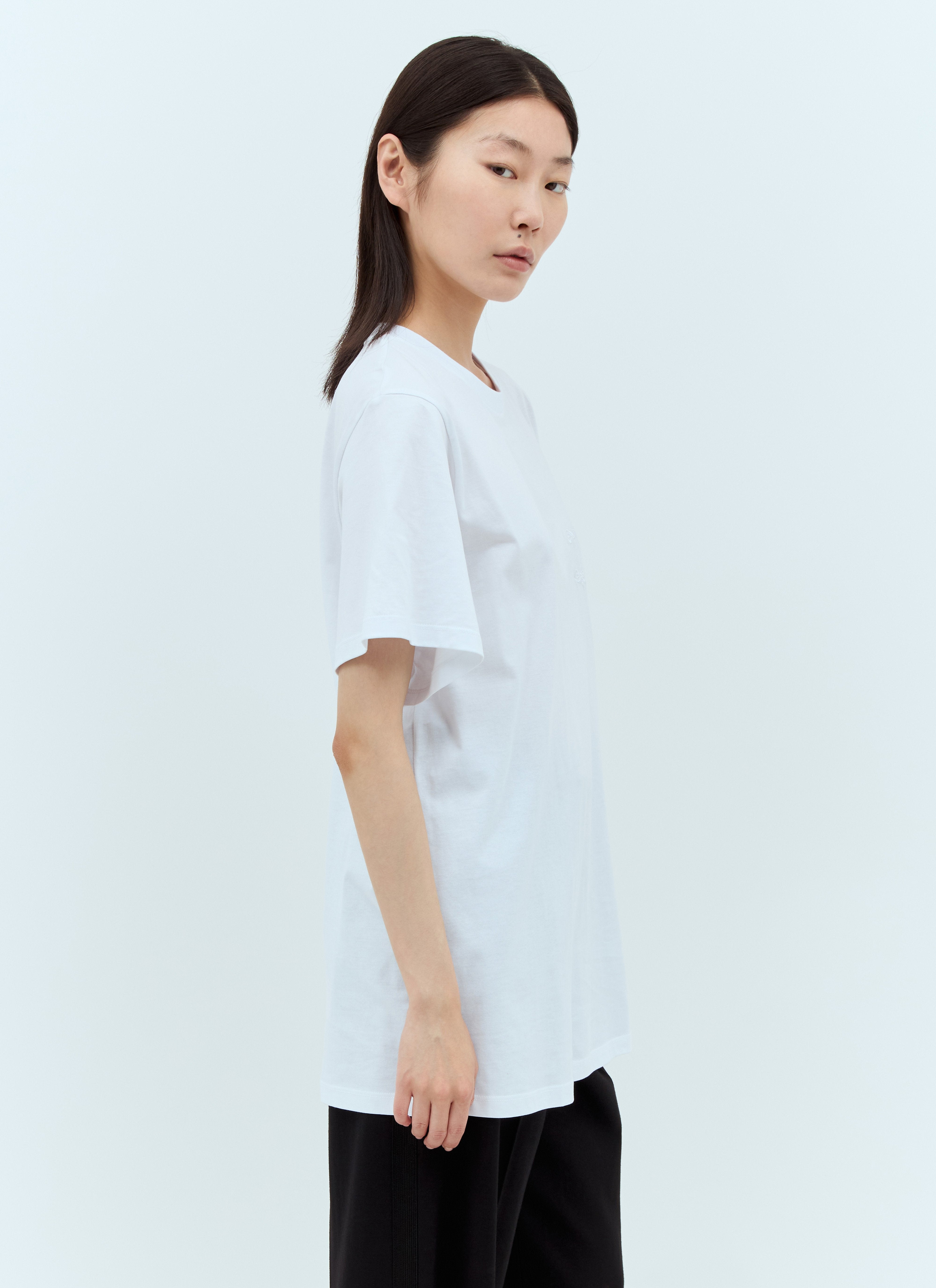 Max Mara Women Logo Embroidery T-Shirt - 4
