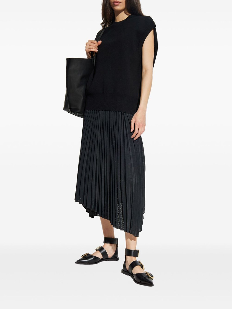 ALLSAINTS pleated midi dress outlook