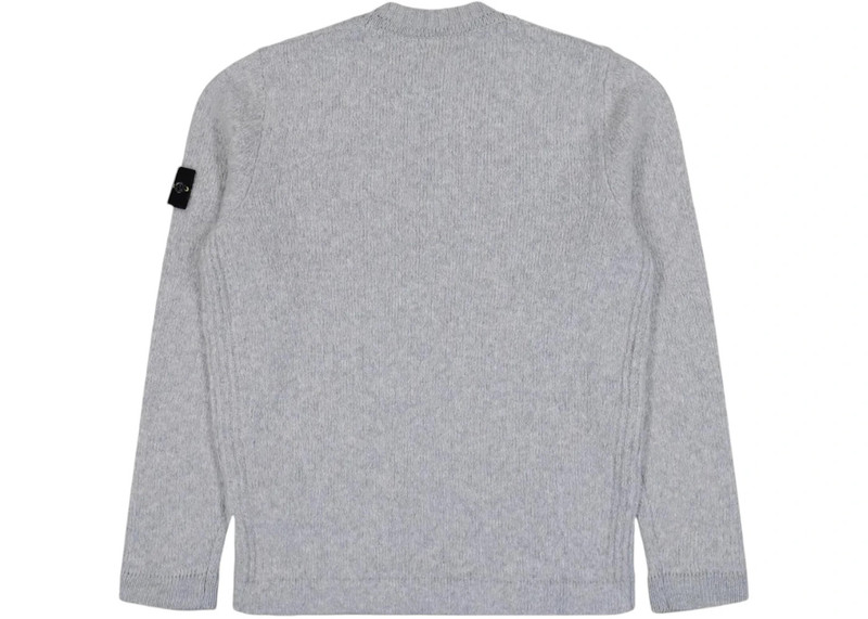 Stone Island Stone Island Knit Crewneck Melange Grey outlook