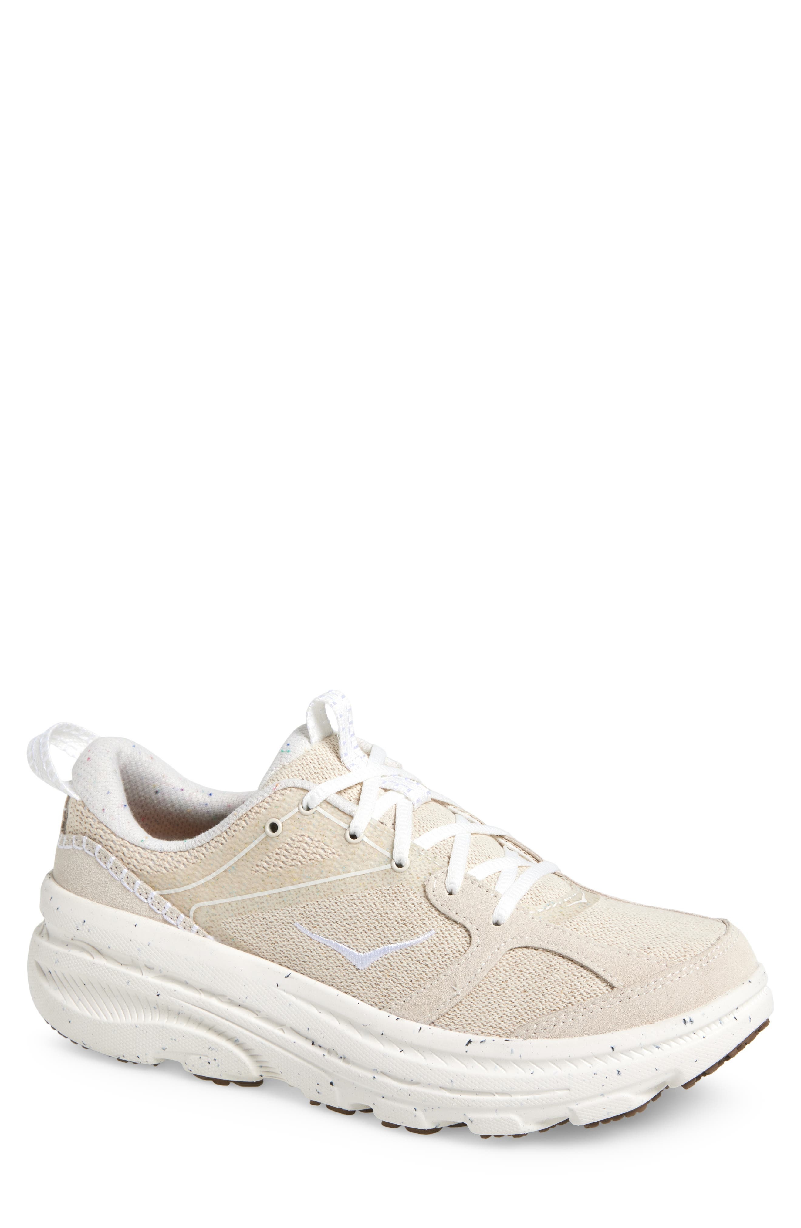 HOKA Gender Inclusive Bondi B3 BP Sneaker in Frost /Pepper at Nordstrom - 1