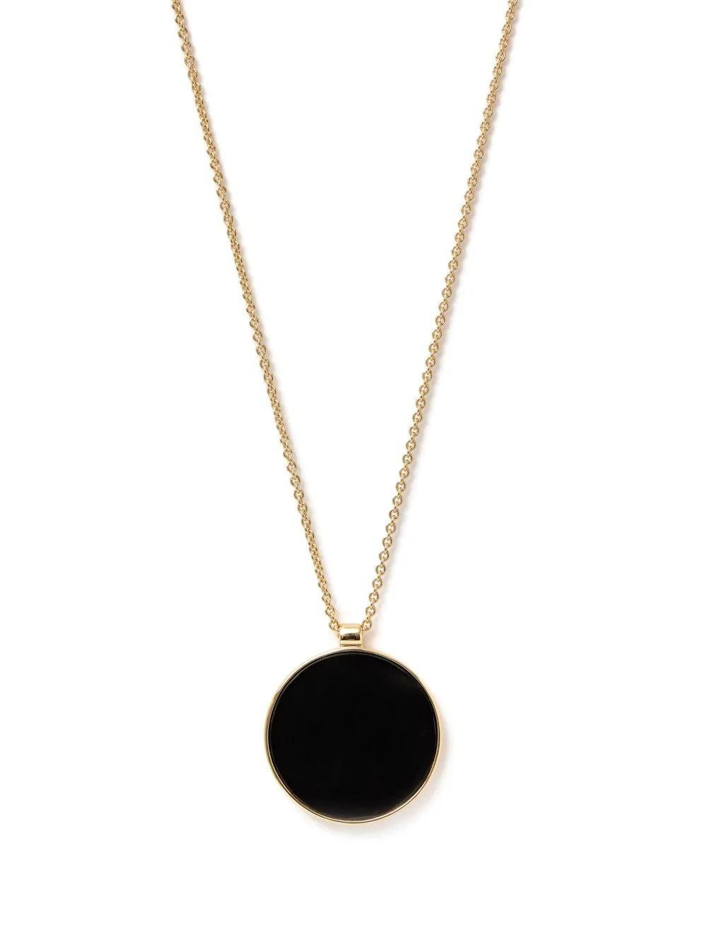 sphere-pendant gold-vermeil necklace - 1