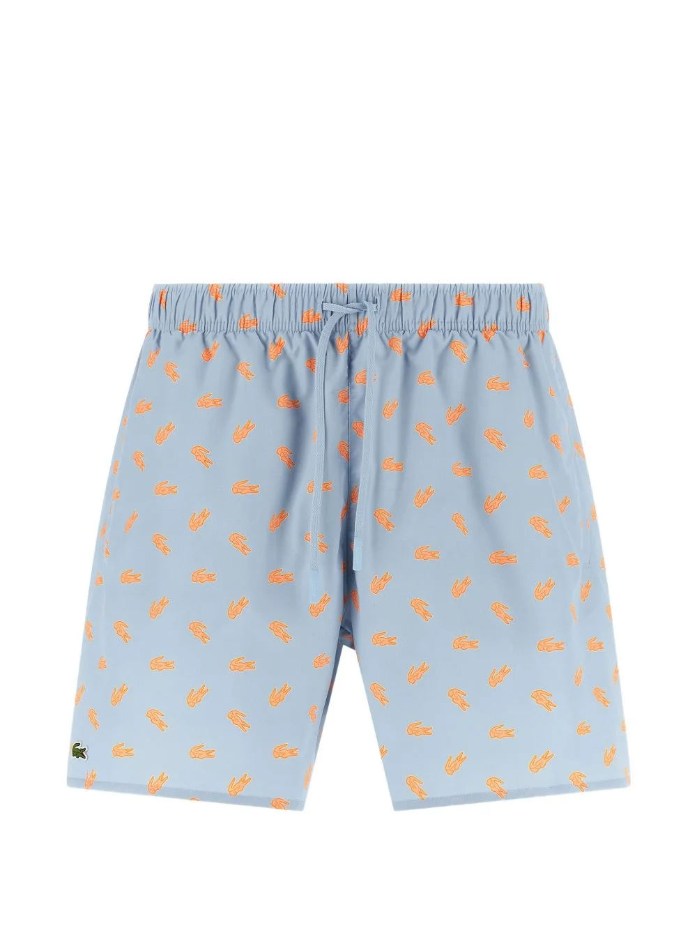 logo-print swim shorts - 1