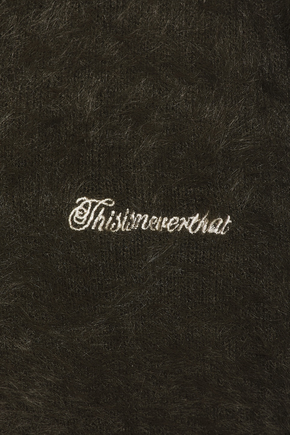 Logo Shaggy Knit Polo - 3