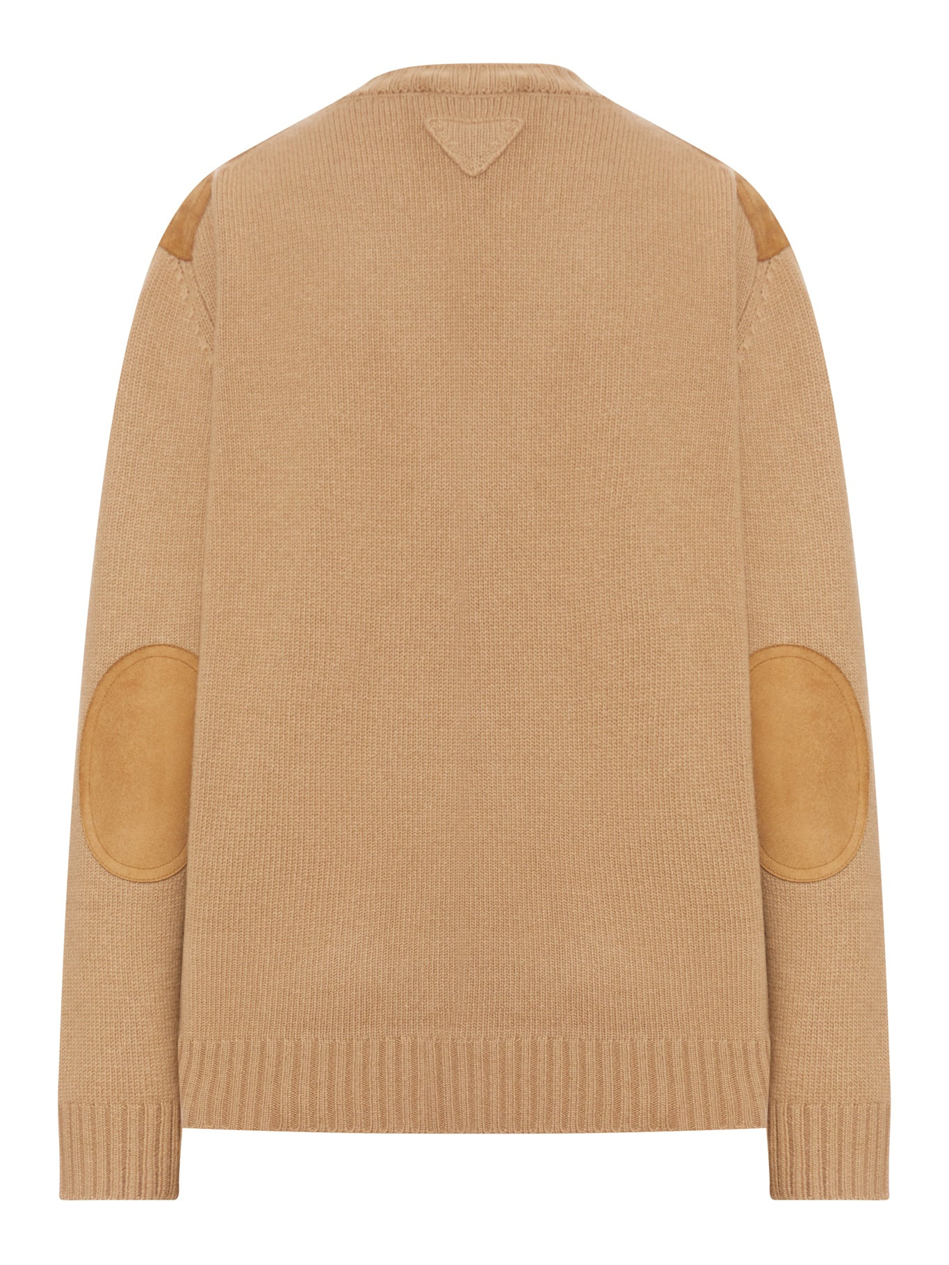 WOOL AND CASHMERE SWEATER WITH SUEDE INSERTS - 2