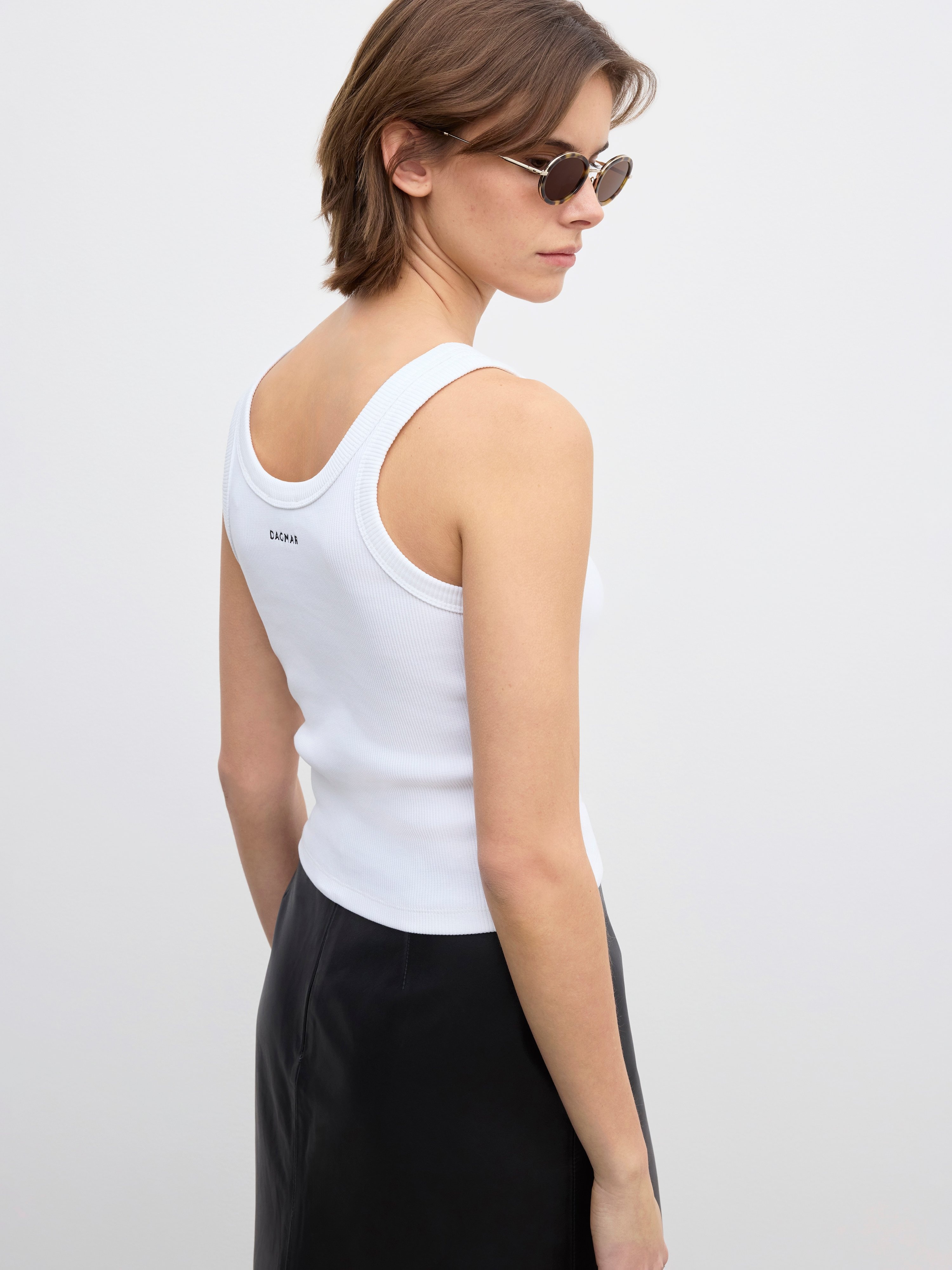 Ribbed tank top - 3