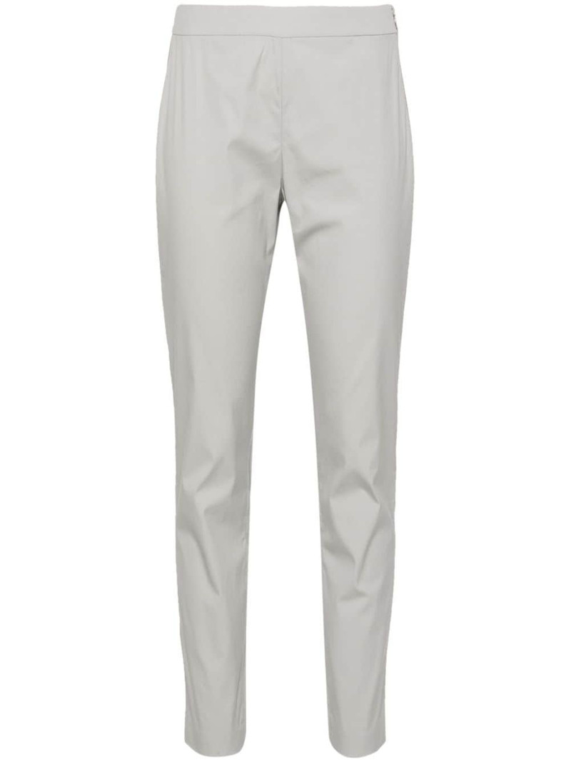 pressed-crease tapered trousers 1