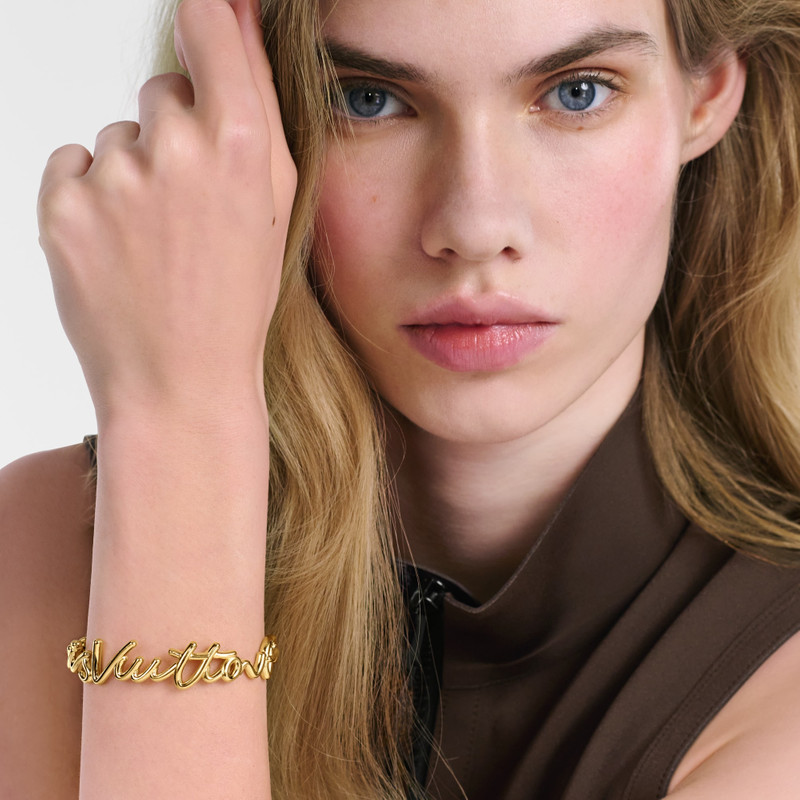 LV Script Bracelet 4