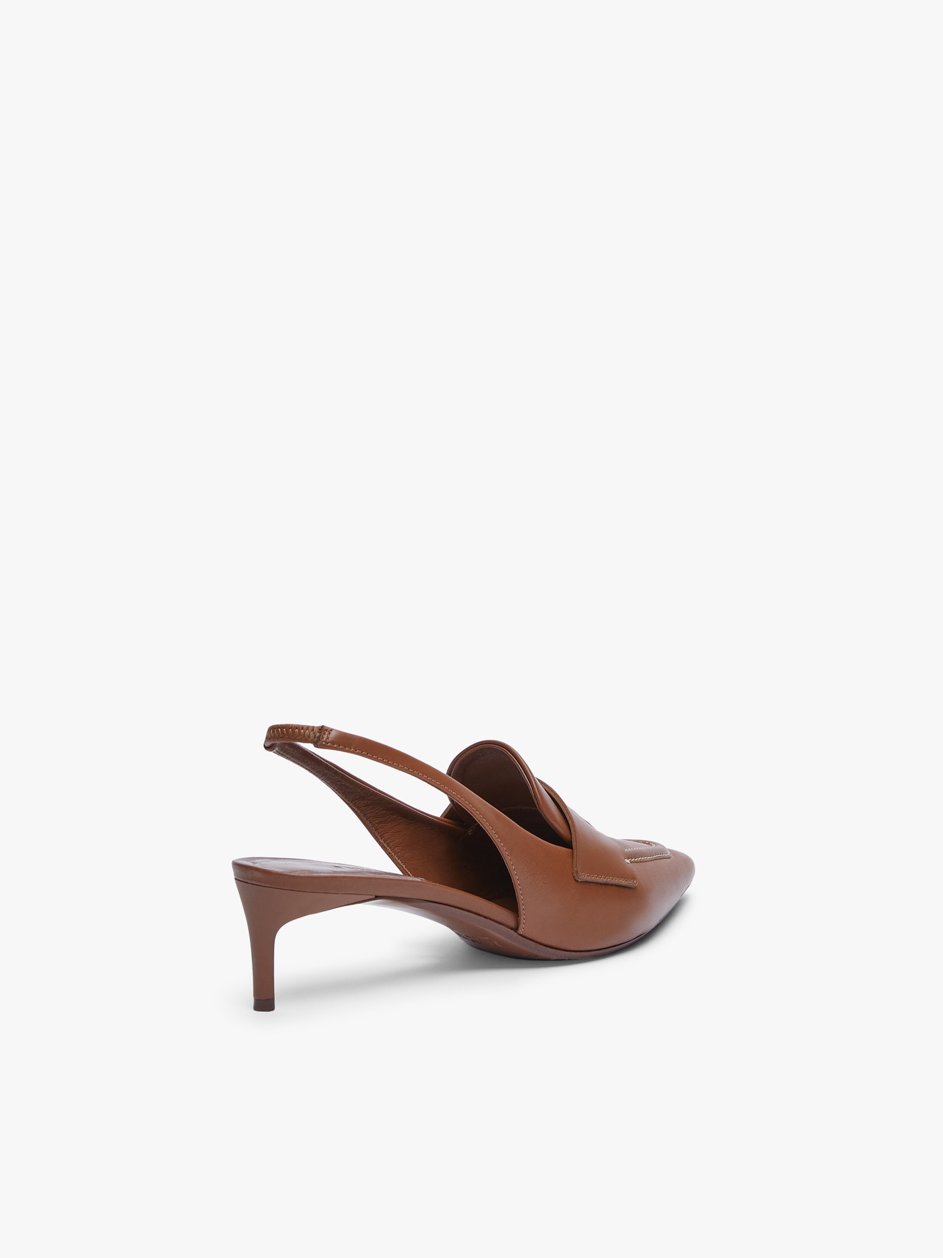 CATY Leather slingbacks - 3