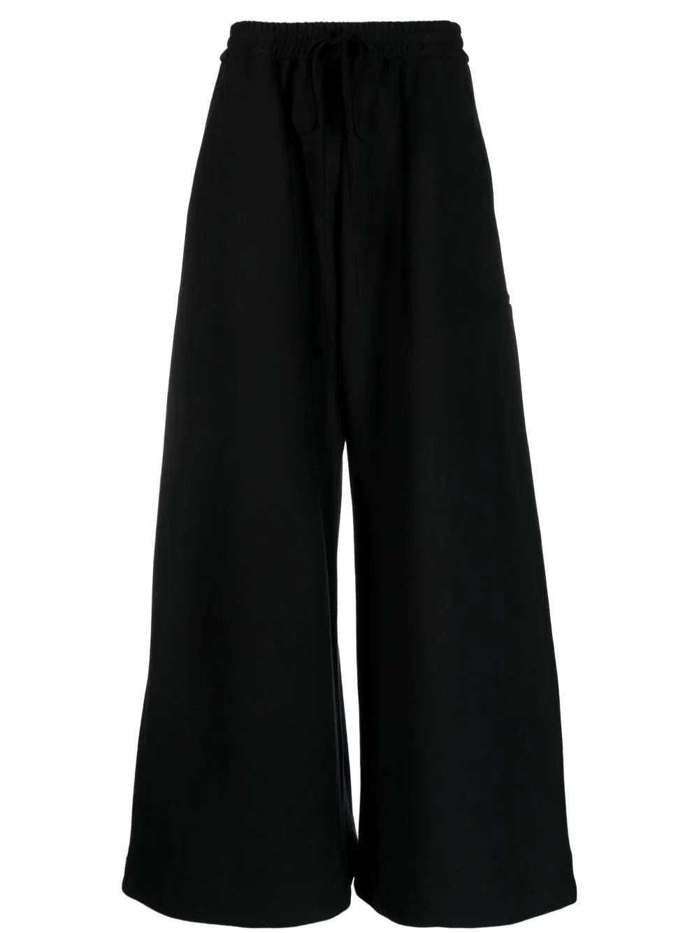 wide-leg cotton trousers - 1