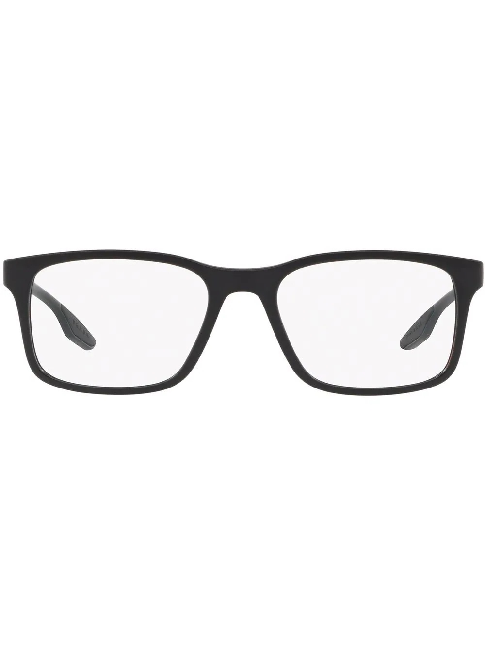 logo-arm rectangular glasses - 1