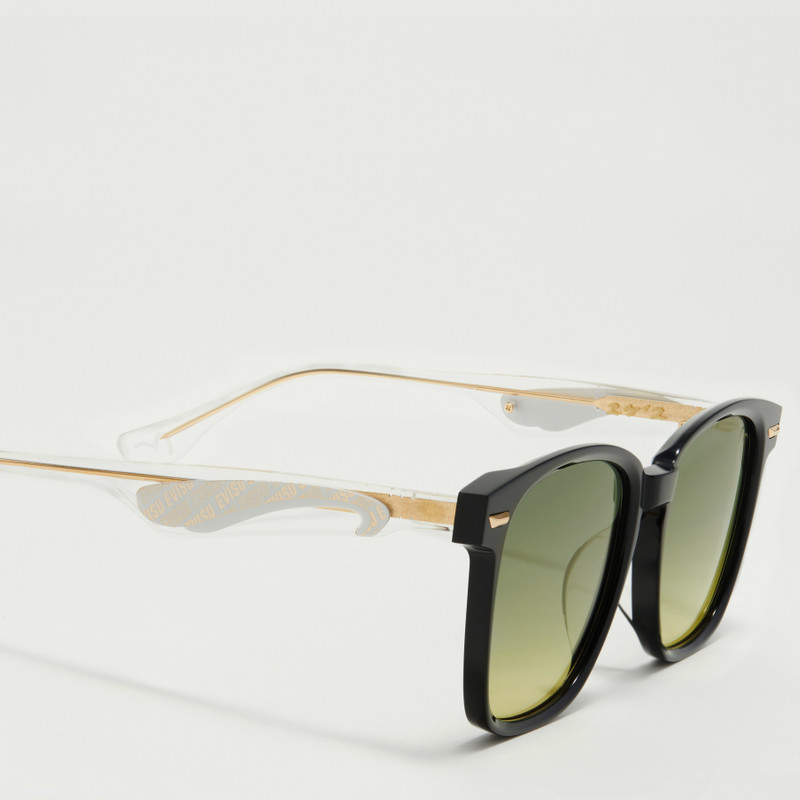 EVISU MONOGRAM DAICOCK PRINT SQUARE SUNGLASSES outlook