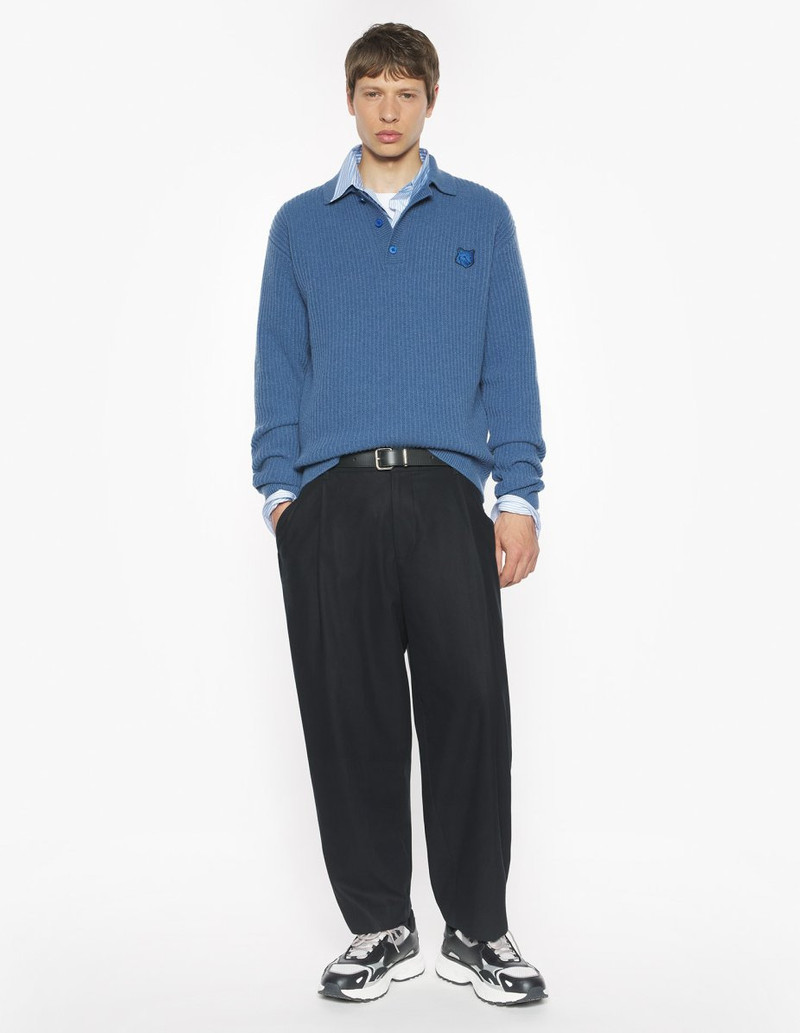 Maison Kitsuné CROPPED PLEATED PANTS outlook