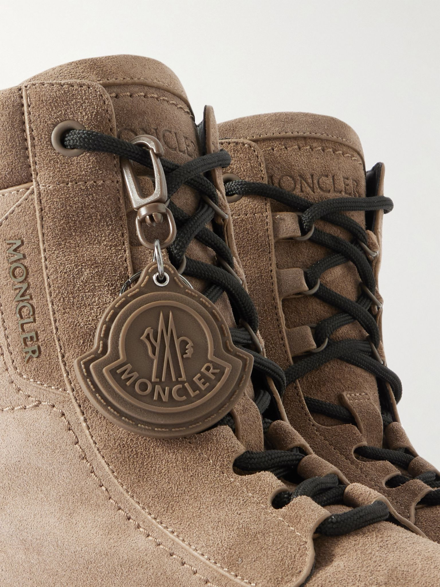 Peak Path Suede Lace-Up Boots Dark brown - 5