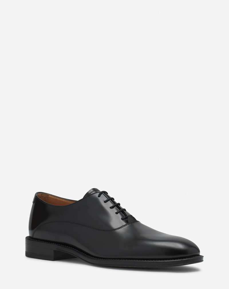 Lanvin LANVIN SIGNATURE LEATHER OXFORD SHOES outlook