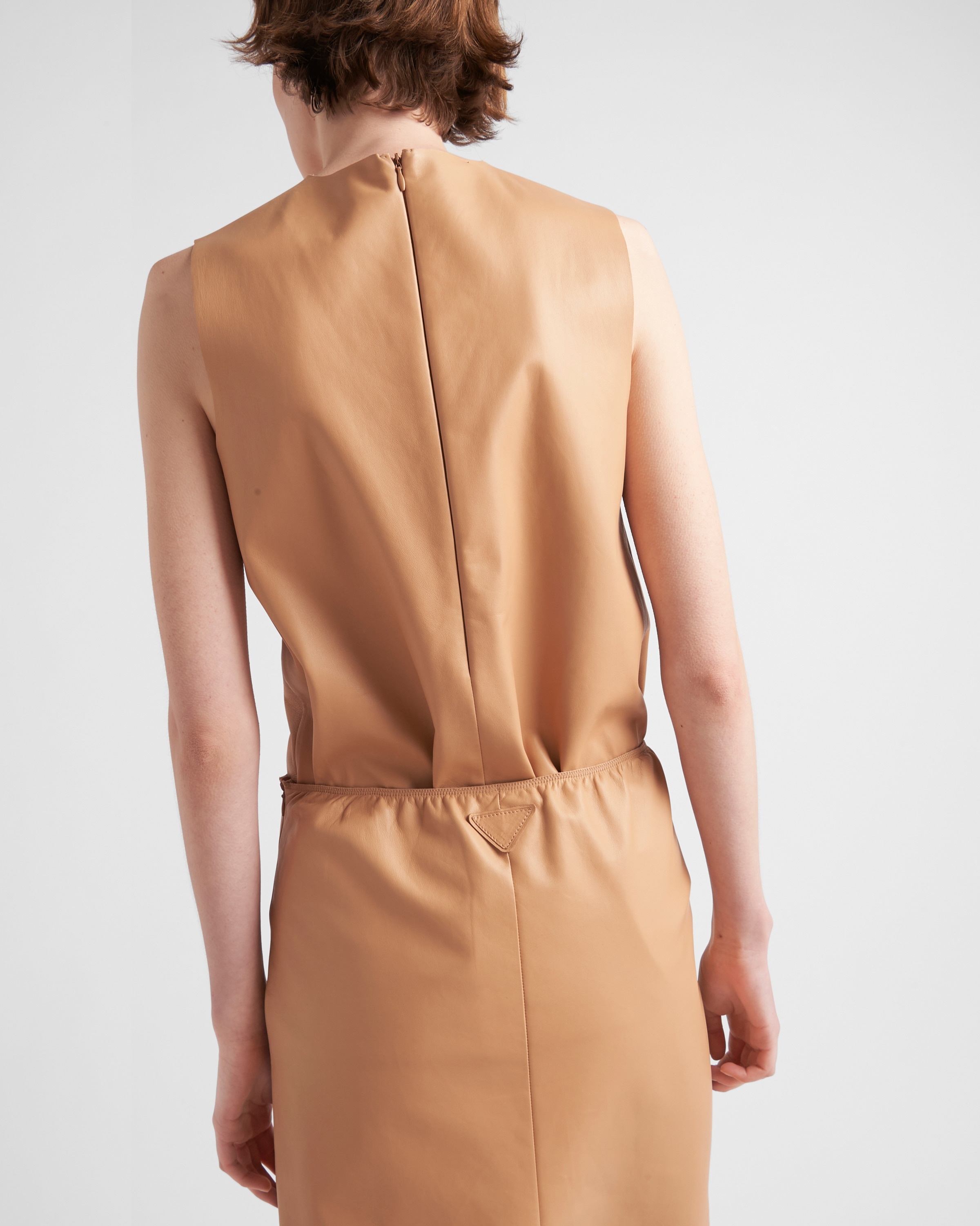 Nappa leather skirt - 4