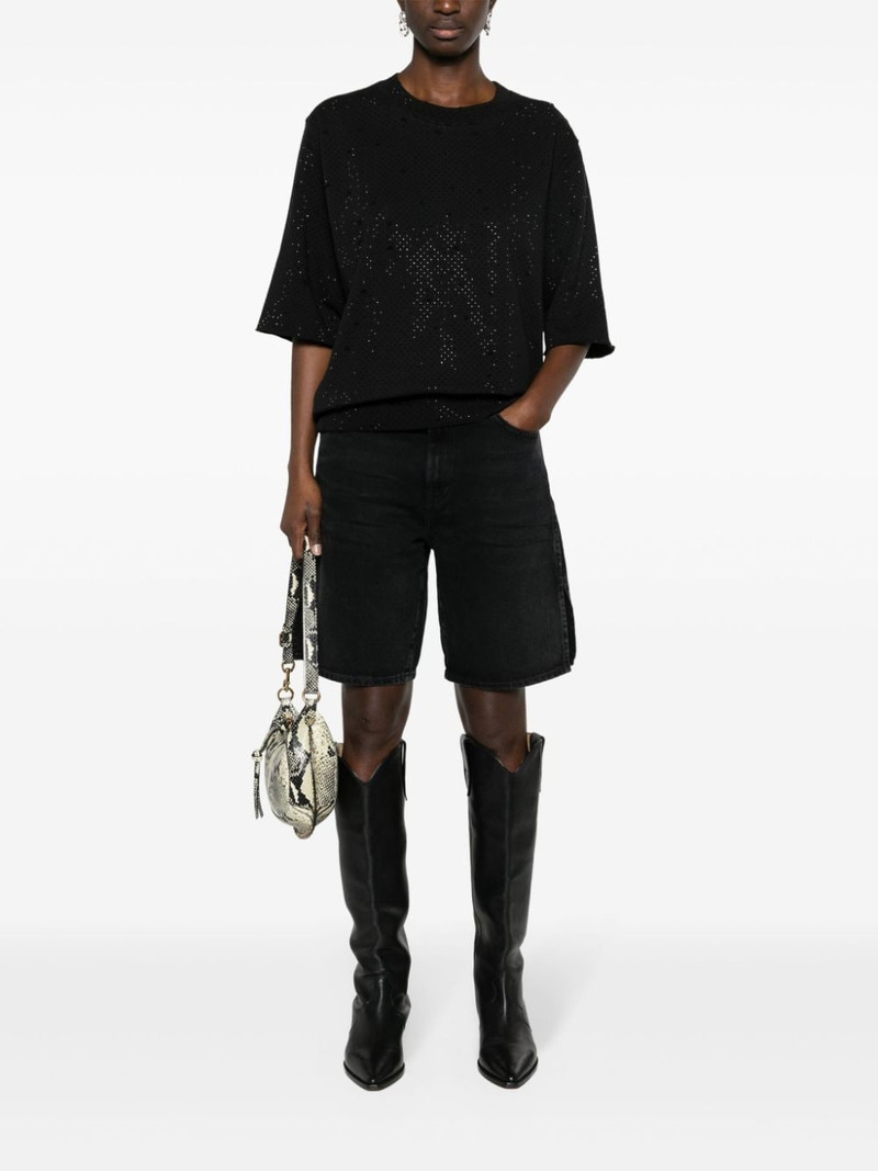 AGOLDE Vida high-rise denim shorts outlook