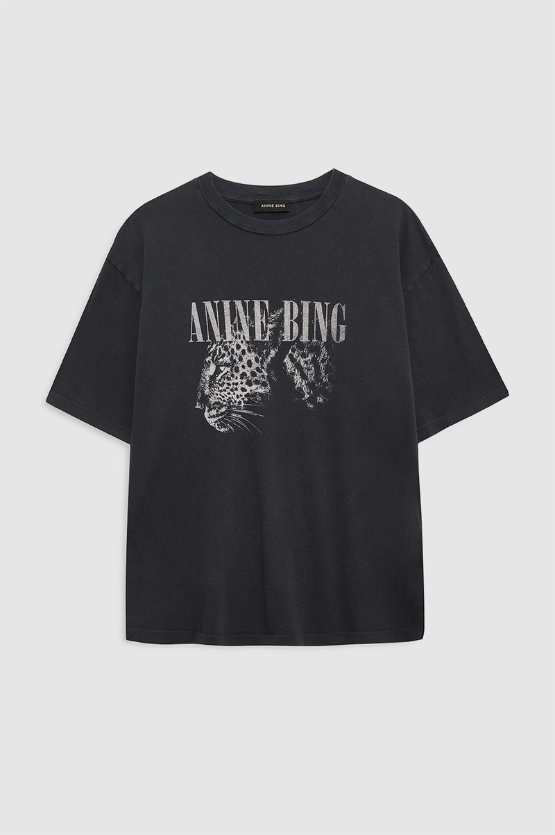 Cohen Tee - Washed Black 1