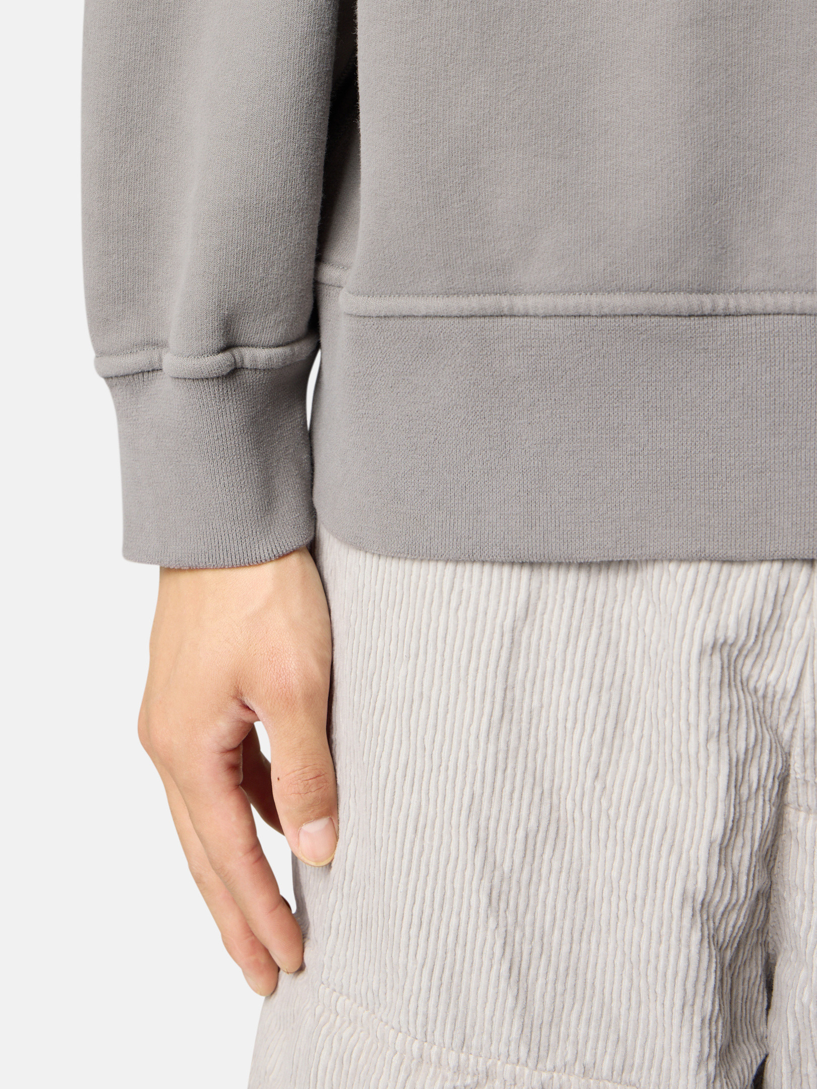 6100023 BRUSHED ORGANIC COTTON FLEECE - 5