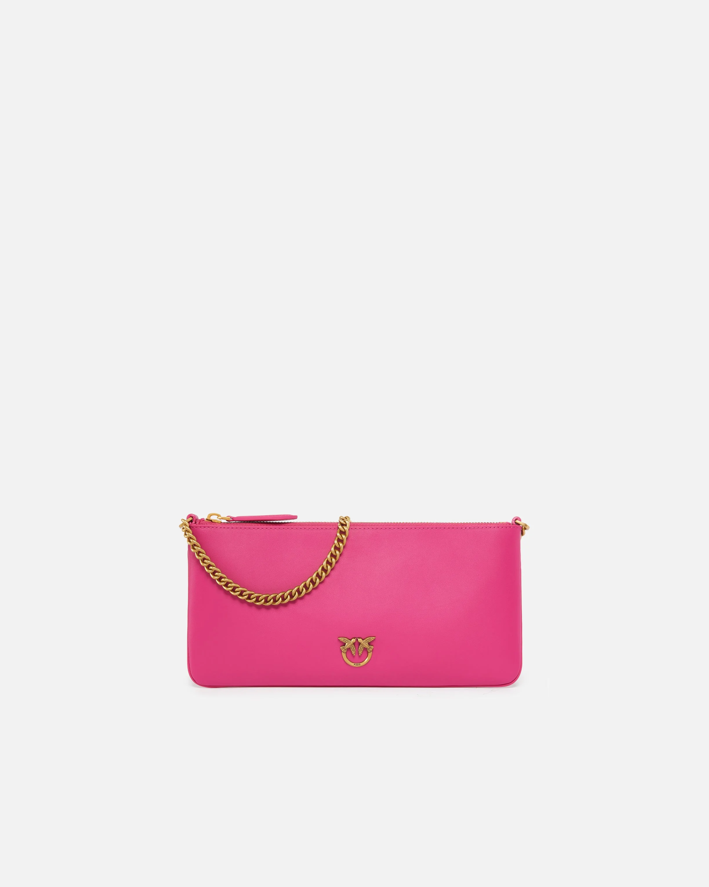 HORIZONTAL FLAT BAG IN LEATHER - 1