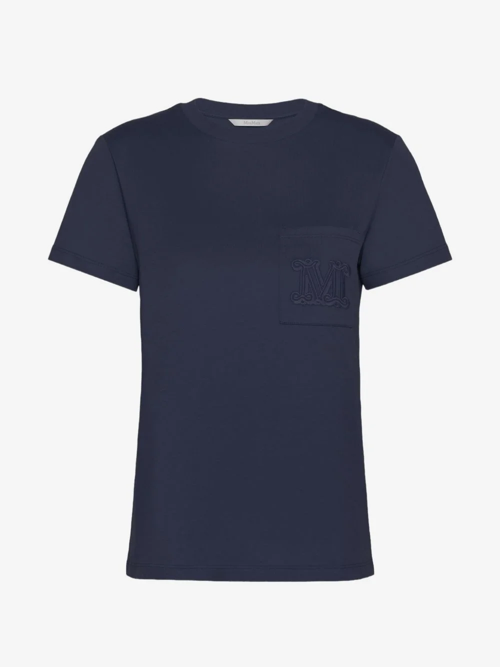 embroidered pocket T-shirt - 1