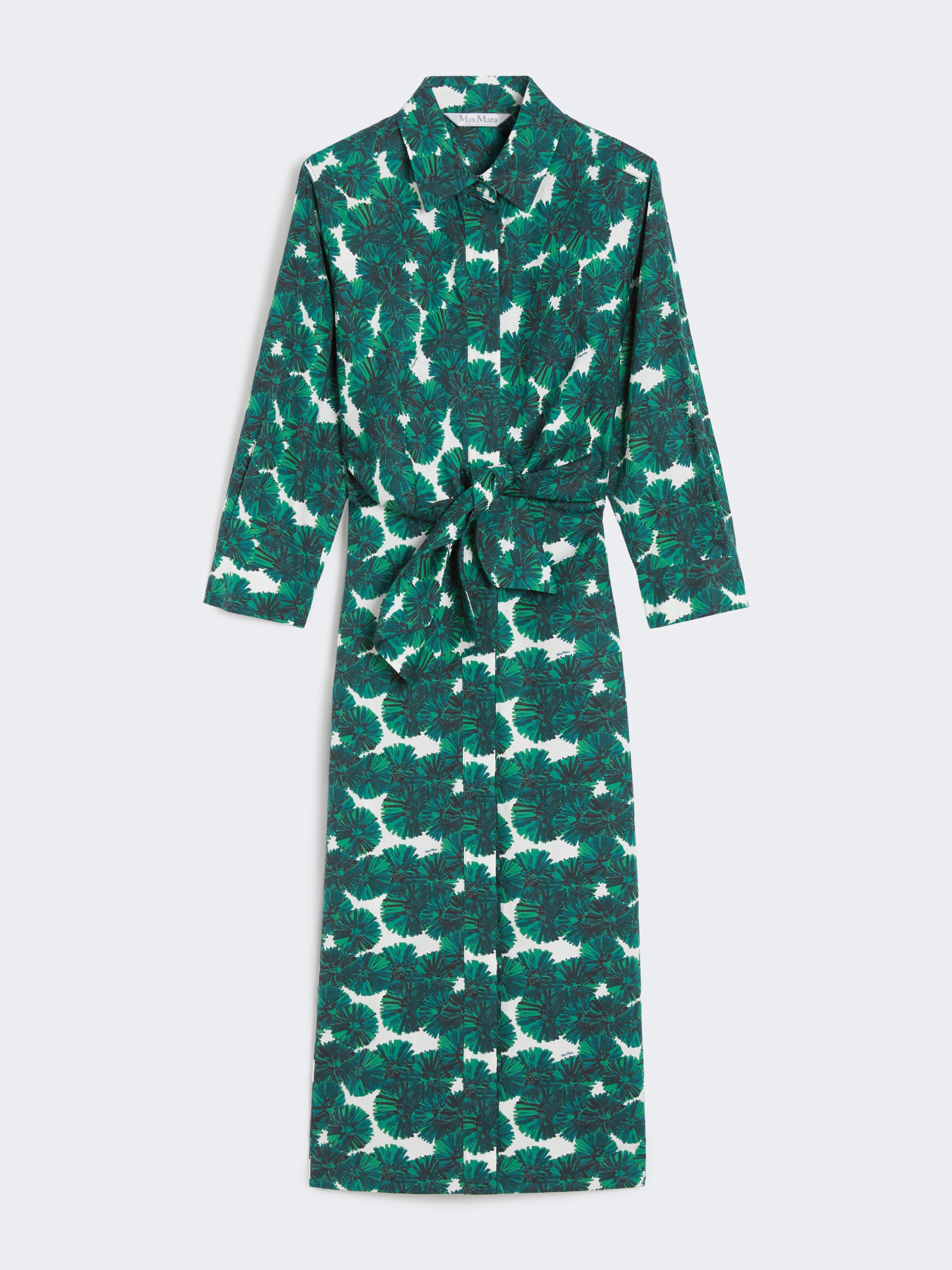MAREMMA Printed poplin shirt dress - 1