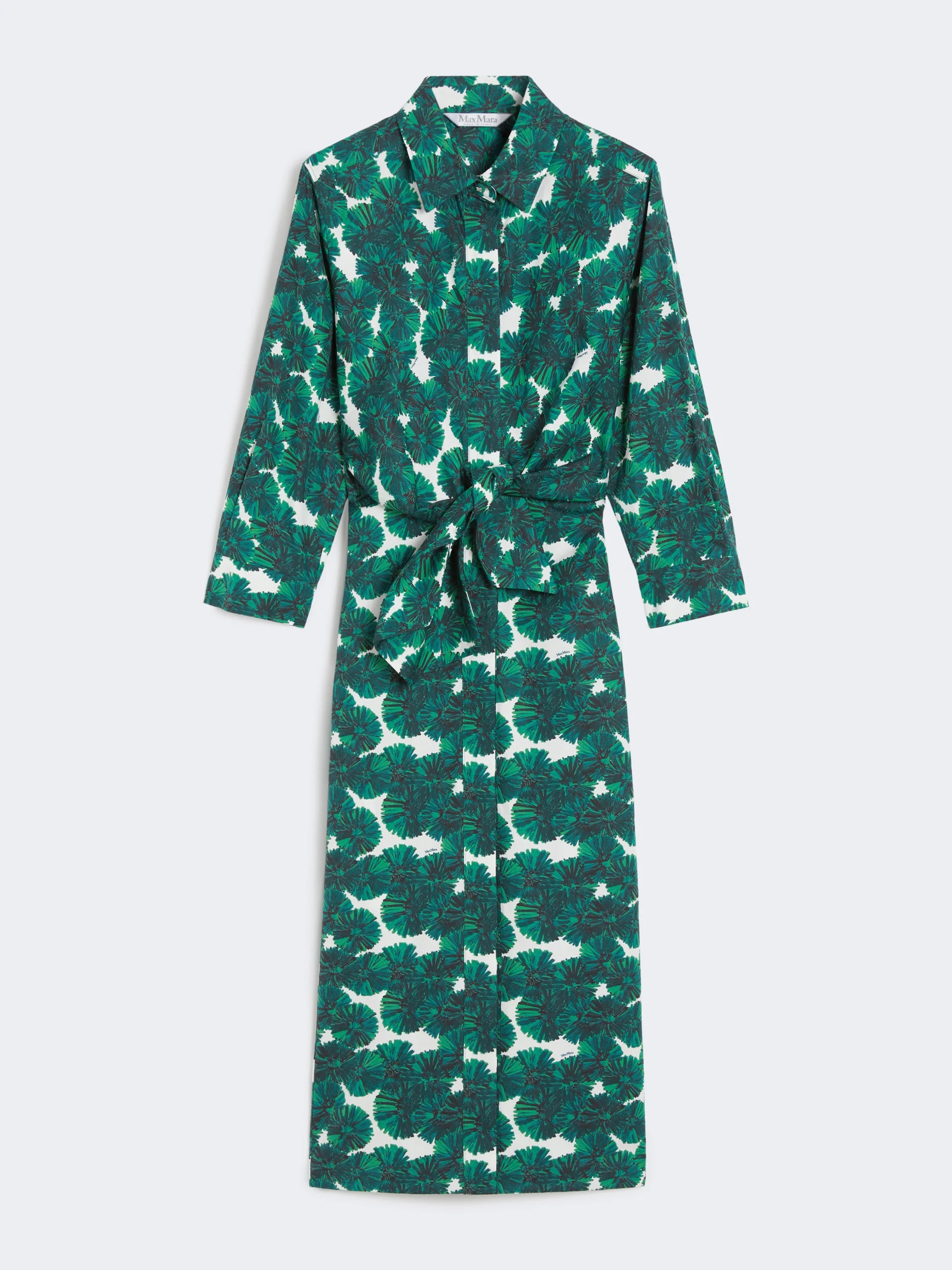 MAREMMA Printed poplin shirt dress - 1