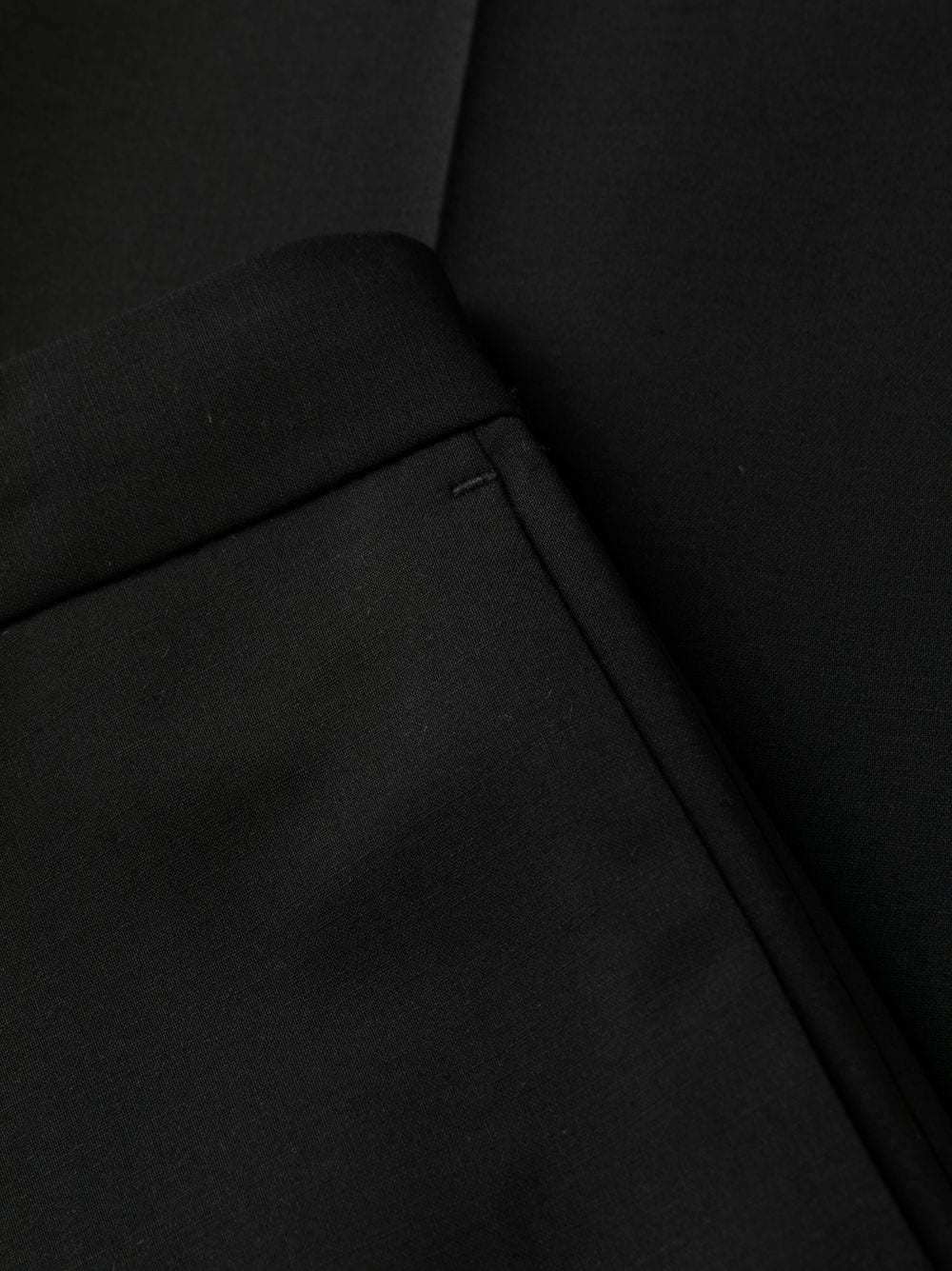 logo-appliqué straight-leg trousers - 7