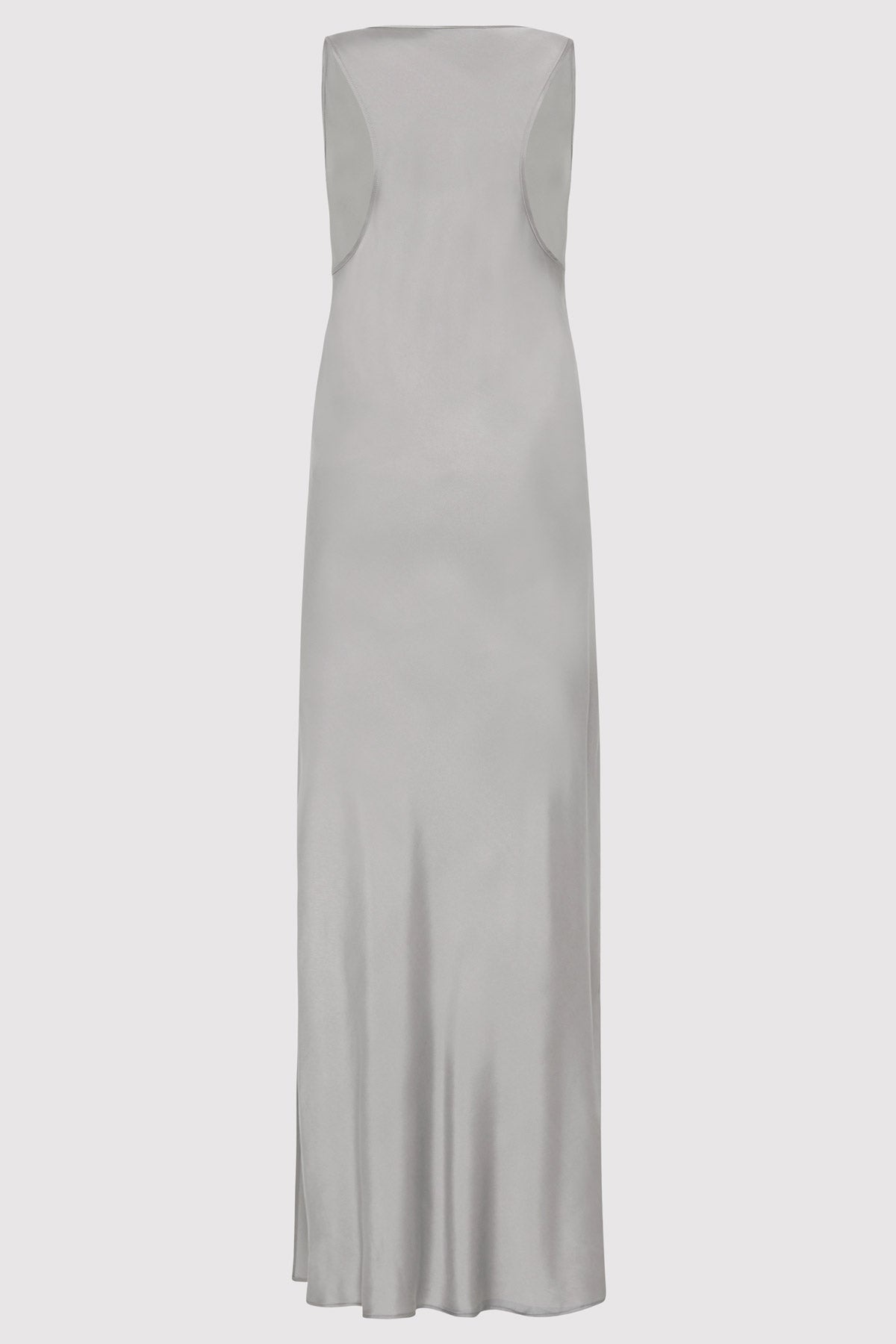 Bias Tank Dress - Silver - 6