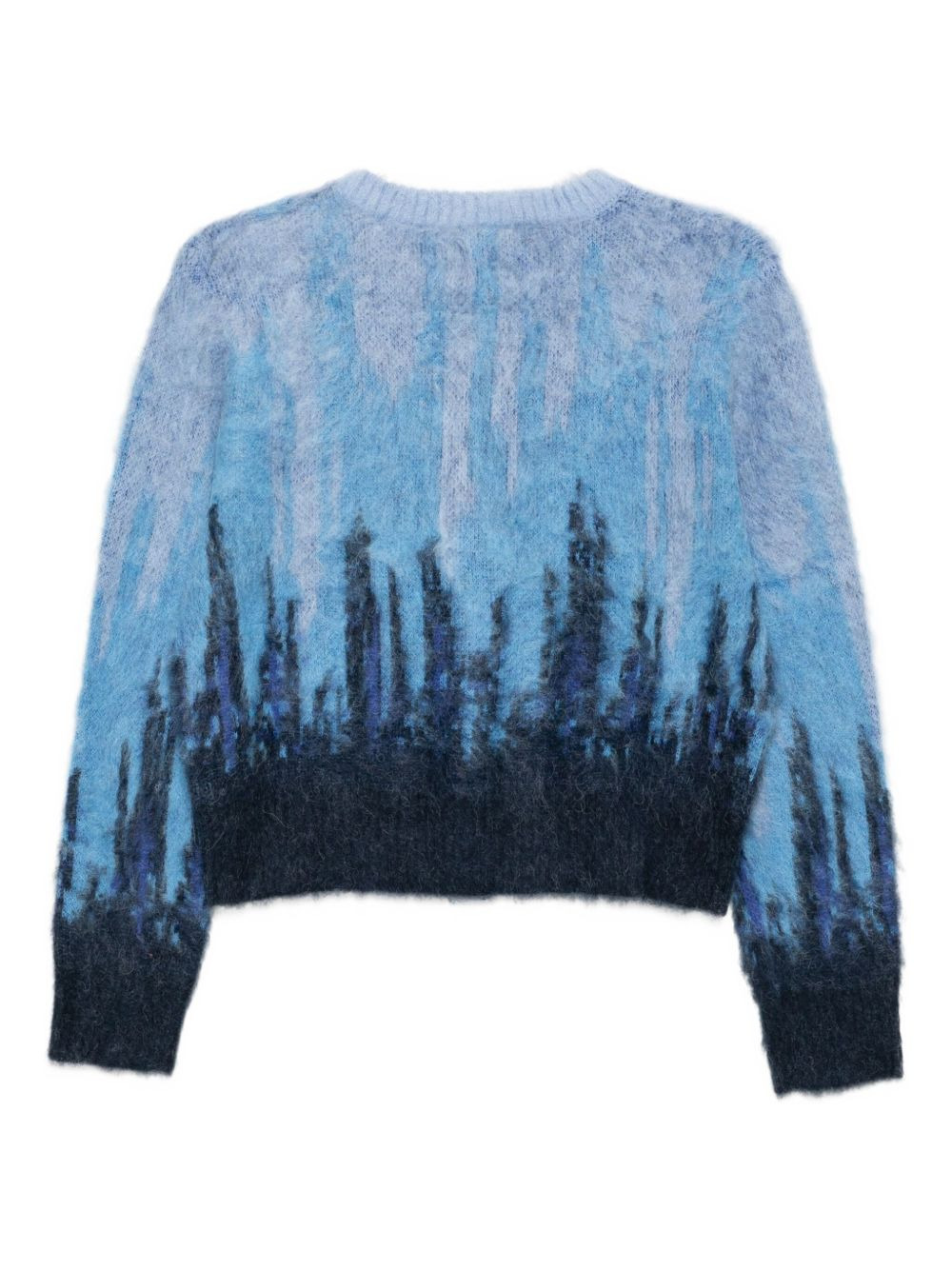 gradient cardigan - 2