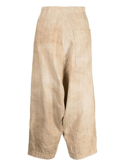 Forme D'Expression distressed ballooned trousers outlook