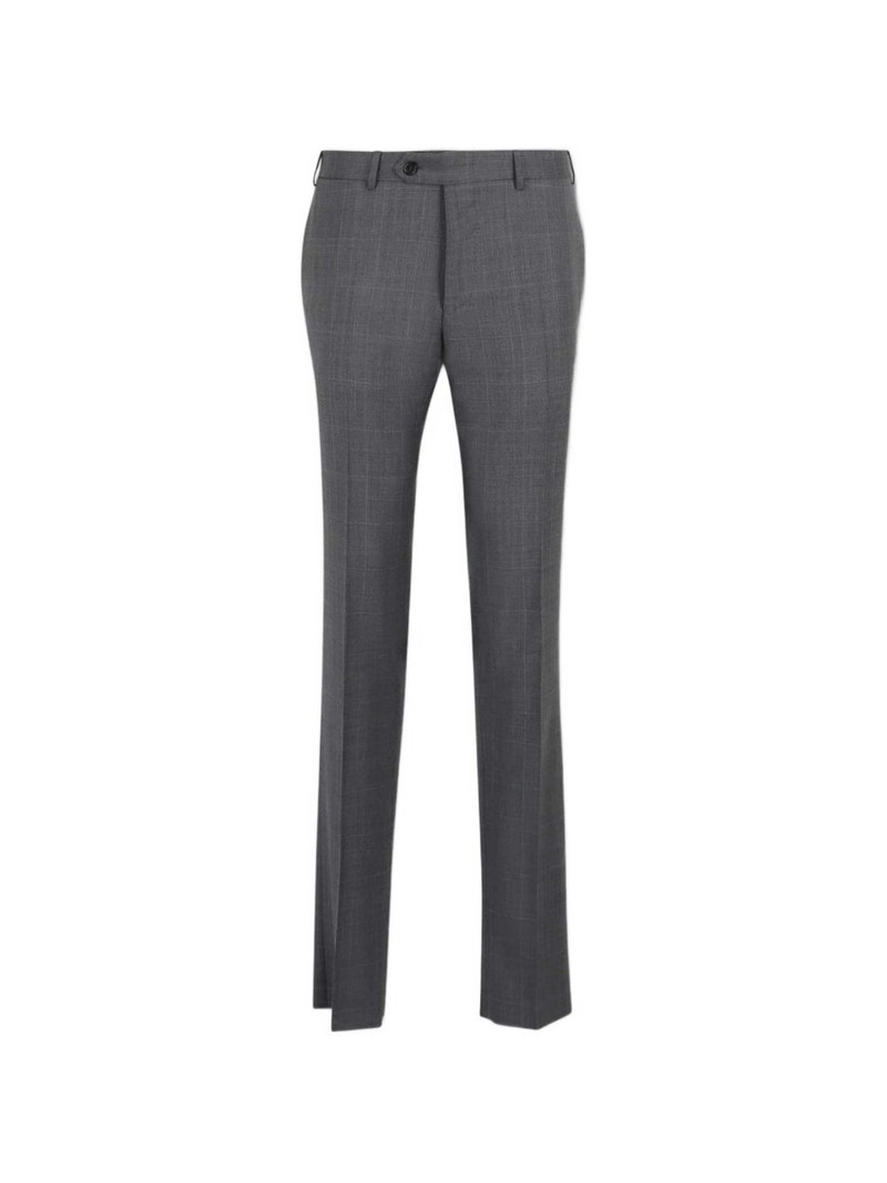 Canali check button suit outlook