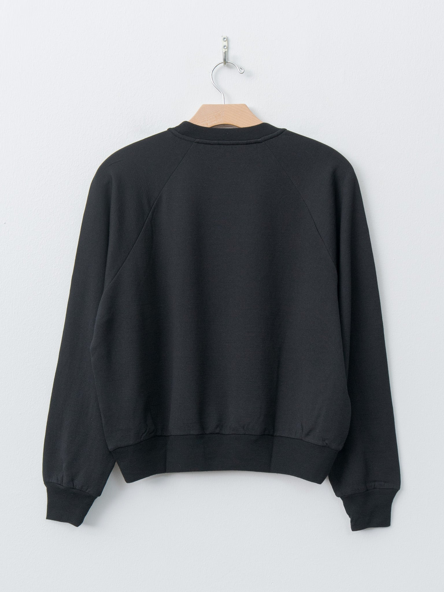 Light Wool Sweat P/O - Black - 6