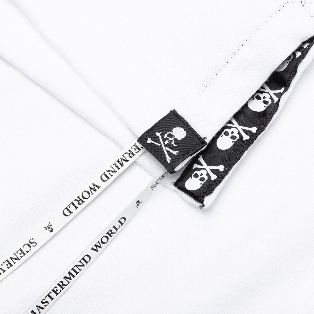 MASTERMIND WORLD MULTI LOGO T-SHIRT - WHITE - 4