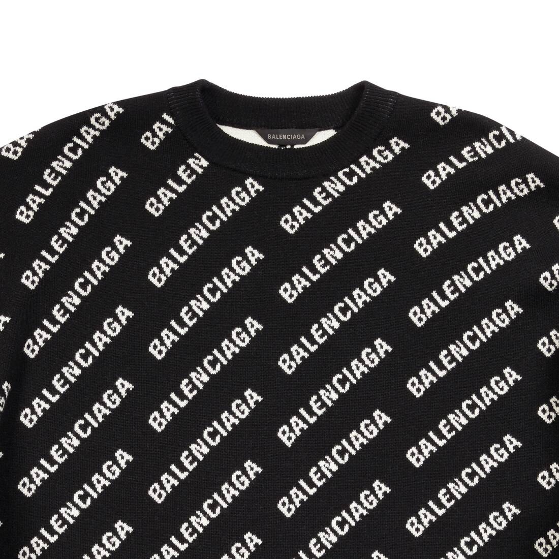 mini allover logo sweater - 8