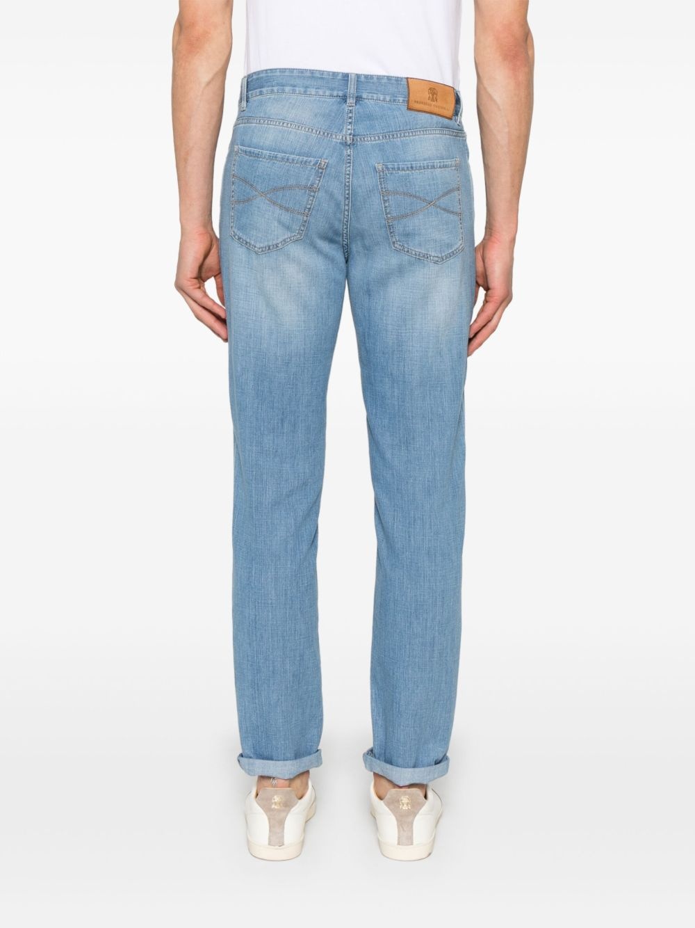 cuffed-hem jeans - 4